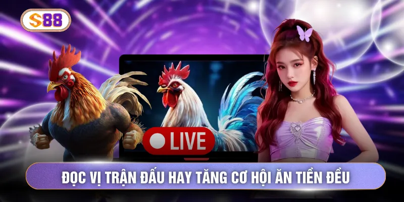 Đọc vị trận đấu hay tăng cơ hội ăn tiền đều